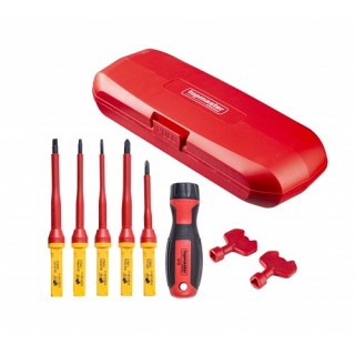 Отвертки изолирани 1000 V TOPMASTER - 8 части